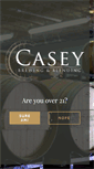 Mobile Screenshot of caseybrewing.com
